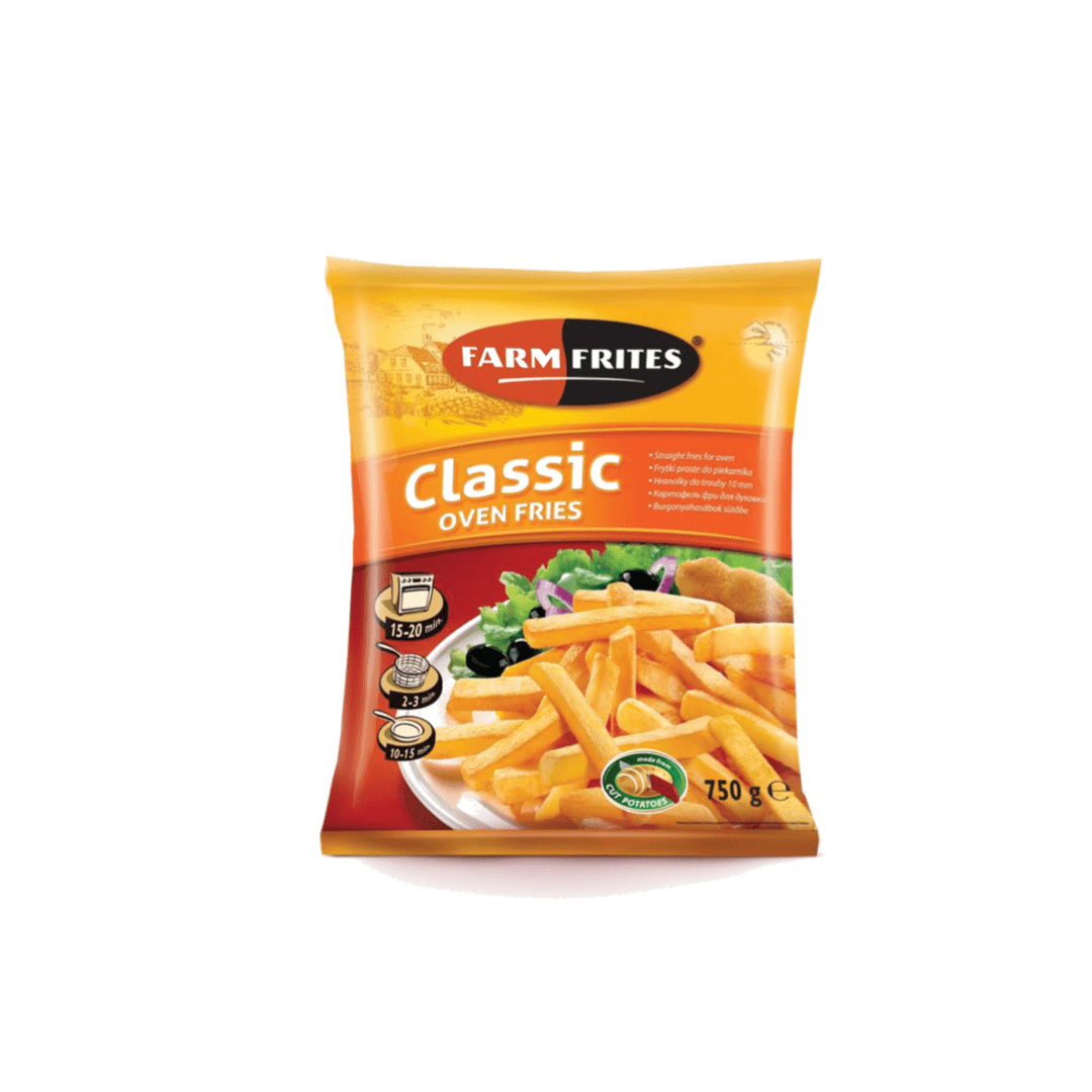 Картопля фрі для духовки класична "Farm Frites" (750 г) - Крамар ЛТД