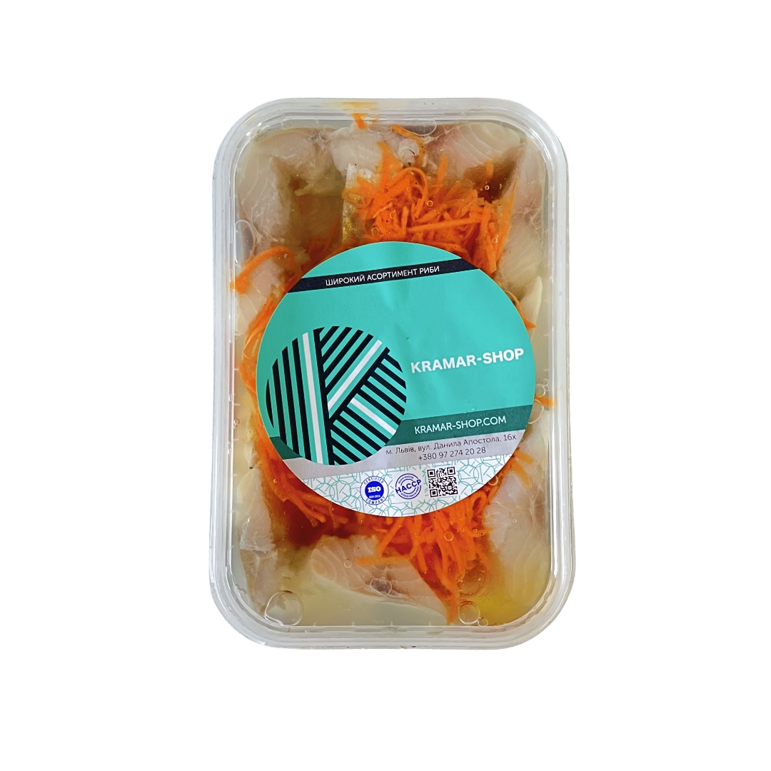 Філе оселедця з морквою по-корейськи_1