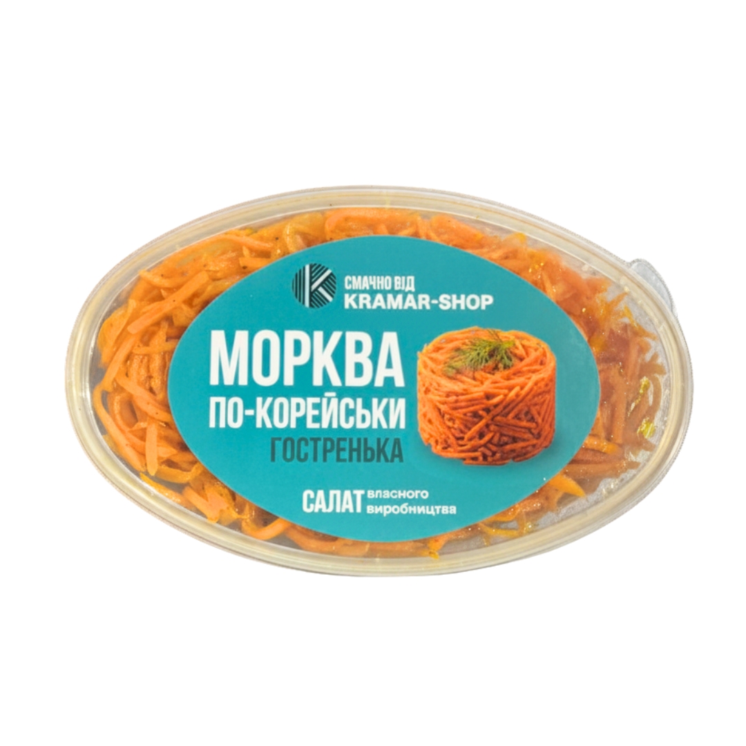 Морква по-корейськи